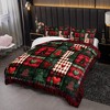 Mysterious Astrology Wind Sun Moon Lambswool Quilt Bedding 3-Piece Set, Thick Warmth, Artistic Style (Lambswool Quilt+Pillowcase) - 3 of 4