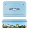 Straight from France Premium Candied Almonds (French Jordan Almonds) in Paris Themed Gift Tin, 90 Pieces, White - 2 of 4