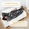 Catalonia Adult Wearable Fleece Blanket Snuggie with Foot Pockets, Super Soft Micro Plush Wrap Blanket Long Robe Loungewear, Cozy Gift for Woman Man - 2 of 4