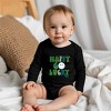 The Juniper Shop Happy Go Lucky Smiley Face Baby Long Sleeve Bodysuit - 2 of 3