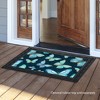 Briarwood Lane Doormat 30x18 Indoor Outdoor Blue Butterflies Spring For Spring Doormat - 3 of 4