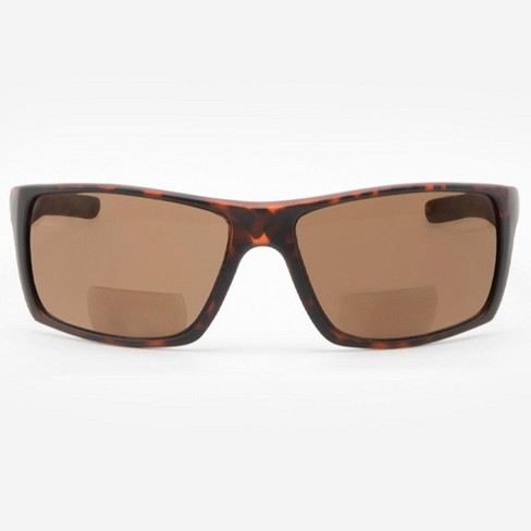 Coyote Woodie Polarized Sun Or Bi-focal Sunglasses In Black