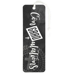 Dicksons Pray About Everything Encouraging Verse White 6 x 2 Paper and Tassel Tassel Decoration Bookmark Pack of 12 - 1 of 2