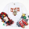 Simply Sage Market Women's Fa La La Rockin Tree Long Sleeve Garment Dyed Tee - 2 of 2