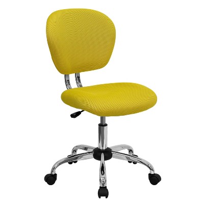 Mid Back Mesh Padded Swivel Task Office Chair - Flash Furniture