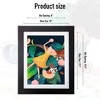 A4 Kids Art Frames,10x12.5 Front Opening Kids Artwork Frames Changeable,Holds 100 Drawings Artwork Frames for Kids Art,3D Picture,Hanging Wall Decor - 2 of 4