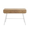 Cailan 3 Drawer Desk - Linon - image 2 of 4