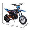 Kids Ride on Motorcycle,Powered Off-Road Motocross ,Air-Filled Tires，Christmas gift - 4 of 4