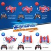 FUNFORFUN Remote Control Cars for Kids, 3 4 5 6 7 8 9 10 Year Old Boys Gifts, Boys Outdoor Toys RC Stunt Cars Christmas Present - 4 of 4