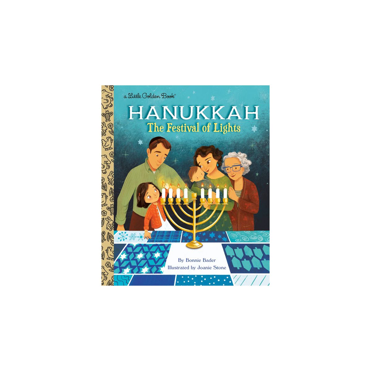 Hanukkah: The Festival of Lights - (My Little Golden Book About...) by  Bonnie Bader (Hardcover)