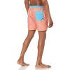 NEFF Men's Daily Animal Hot Tub Board Shorts for Swimming (Pink Orange, XXL) - 4 of 4