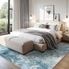 ABYNOW Machine Washable Area Rug – Soft Modern Abstract Carpet for Living Room, Bedroom, and Dining Room, Non-Slip Floor Rug - 3 of 4