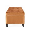 NicBex Modern 50" Storage Bench Velvet Accent Stool with Button Tufted for Entryway and Living Room - 4 of 4