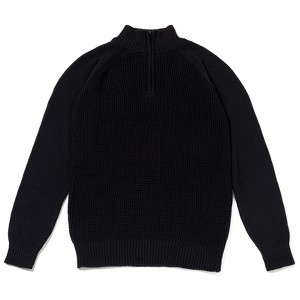 Cozeeme Quarter Zip Long Sleeve Sweater Little Kid to Big Kid  - 1 of 4