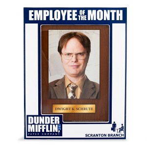Silver Buffalo The Office "Employee of the Month" Photo Frame | Holds 5 x 7 Inch Pictures - 1 of 4