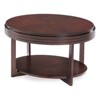 Leick Favorite Finds Oval Wood Coffee Table in Brown/Chocolate Cherry - 2 of 4