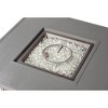 42" Square Aluminum 55000 BTUs Propane Contemporary Fire Table with 2 Covers - Oakland Living
 - 4 of 4