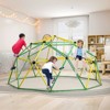 Costway 10 FT Climbing Dome with Swing Outdoor Kids Play Jungle Gym - 4 of 4