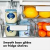 LunaLulinlk Refrigerator Organization Storage Bin Shelf, Clear - 2 of 4