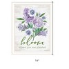 HomeRoots Bloom Where You Are Planted White Framed Print Wall Art - 3 of 3