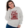 Fat Pants Season Thanksgiving Turkey Sweatshirt for Men or Women Brisco Brands - 4 of 4