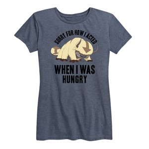 Women's - Avatar: The Last Airbender - Appa Hungry Short Sleeve Graphic T-Shirt - 1 of 4