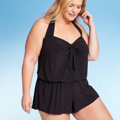 target plus size bathing suits