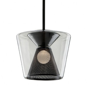 Troy Lighting Berlin 1 - Light Pendant in  Gunmetal Clear Shade - 1 of 1