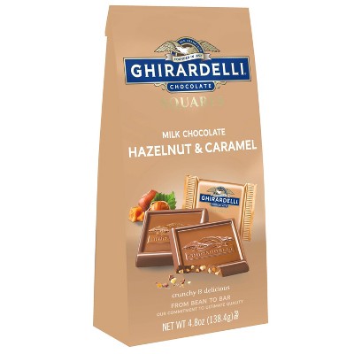 Ghirardelli Hazelnut Caramel Squares - 4.8oz