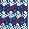 NFL Buffalo Bills Slanted Half Wordmark Ultra Soft Blanket - 2 of 2
