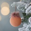 Whisen D3" Christmas Ball Ornaments, Glass Decorative Hanging Ball Christmas Tree Ornaments, Set of 12 - 3 of 4
