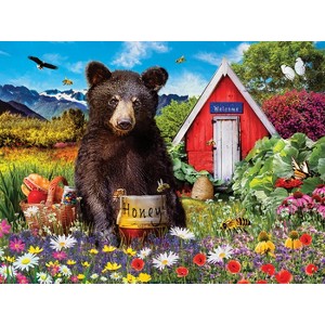 Sunsout Honey in the Garden 1000 pc   Jigsaw Puzzle 72024 - 1 of 4