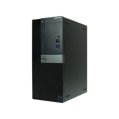 Dell 7040-T Certified Pre-Owned PC, Core i7-6700 3.4GHz, 16GB Ram, 512GB SSD, DVDRW, Win10P64, Manufacturer Refurbished