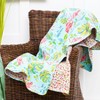 C&F Home 48" x 58" Flamingo Garden Tropical Beach Ocean Themed Large Machine Washable Cotton Accent Throw Blanket - 3 of 3