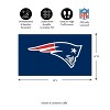 Full Color PVC Mat, 16" x 28", New England Patriots - 3 of 4