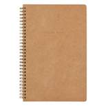 College Ruled 1 Subject Spiral Notebook Kraft - Church Notes