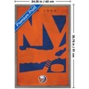 Trends International NHL New York Islanders - Logo 25 Framed Wall Poster Prints - 3 of 4