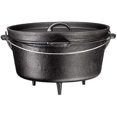 Bruntmor Round Cast Iron Dutch Oven Pot – Pre-Seasoned 3