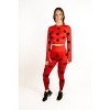 Miraculous Ladybug Womens Cosplay Active Workout Long Sleeve Crop Top for Gym, Workout by MAXXIM - 4 of 4