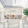 Stupell Industries Welcome Home with Leaves Printed Outdoor Door Mat, design by Kim Allen, 18"x30" - 4 of 4