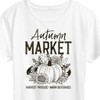 Women's - Instant Message - Autumn Market Harvest Produce Short Sleeve Graphic T-Shirt - 2 of 4