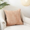 Saro Lifestyle The Corium Collection Classic Leather Throw Pillow, Poly Filled - image 2 of 3