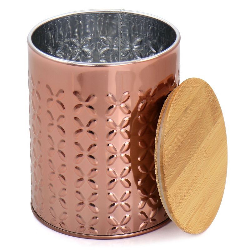 MegaChef 3 Piece Aluminum Canister Set in Copper, 5 of 7