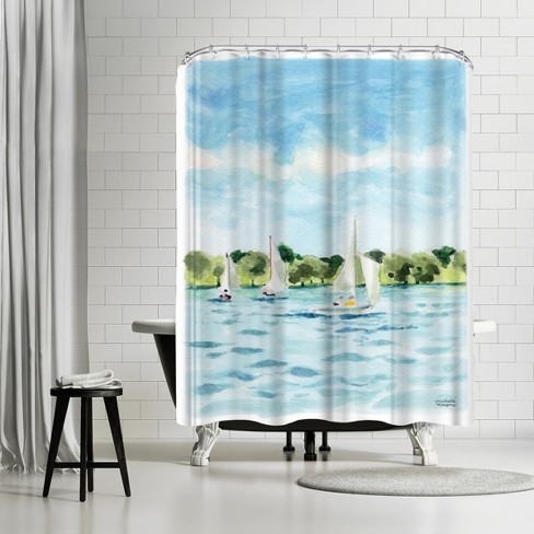 Americanflat 71" x 74" Shower Curtain by Michelle Mospens - image 1 of 4