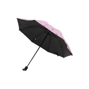 Unique Bargains Portable Umbrella 8-Rib Strawberry Print Sun Protective Impact Cloth Vinyl 39.37"x27.17" 1 Pcs - 1 of 4