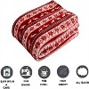 Comfort Flannel Blanket Super Soft Christmas Prints Throw Blanket Christmas Gift. - 4 of 4