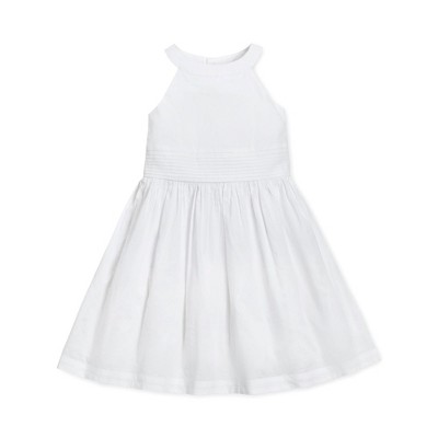 Hope & Henry Girls' Organic Cotton Sleeveless Halter Special Occasion ...