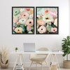 Stupell Industries Minty Garden Flowers 2pc Floating Frame Art Set - 2 of 4