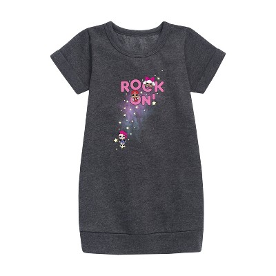 - LOL Surprise! - Space Rock Girls Graphic Short Sleeve Fleece Dress