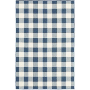 Oriental Weavers Meridian 2598V Blue/ Ivory Indoor/Outdoor Area Rug - 6'7" x 9'6" - 1 of 4